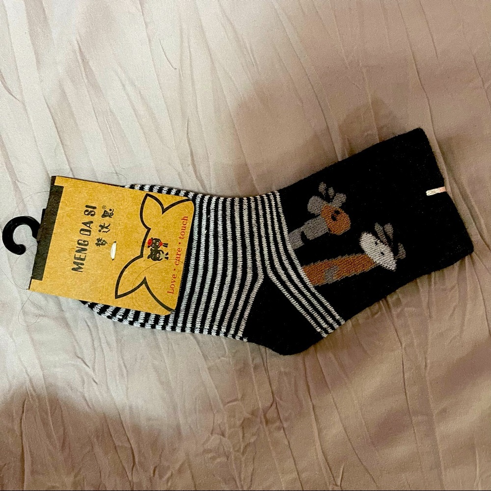 Baby animal socks